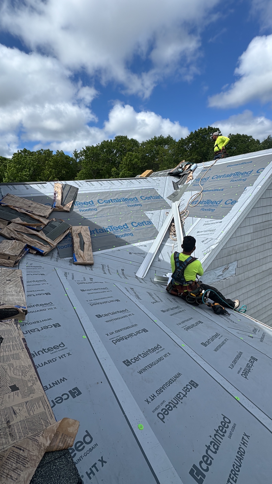 WinterGuard underlayment & flashing