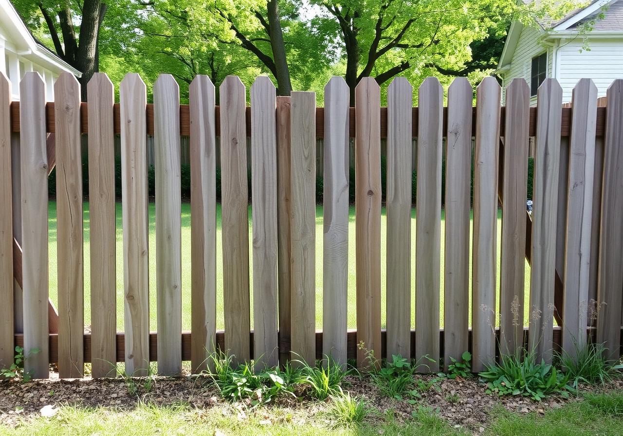 Cedar Privacy Fence — Lexington before